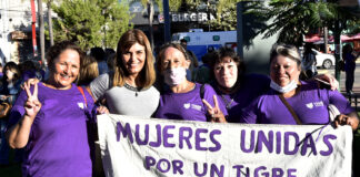 Tigre: Gisela Zamora en el 8M, “Reivindicamos el compromiso de esta gestión para empoderar a las mujeres de Tigre y erradicar definitivamente la violencia de género”