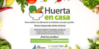 San Fernando: Lanzó una nueva temporada de semillas de ‘Huerta en casa’