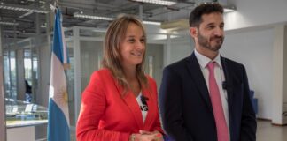 Galmarini y Tombolini trabajan en una agenda tecnológica conjunta entre AySA y ARSAT