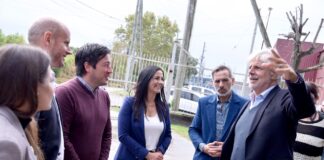 Malvinas: Noe Correa y Leo Nardini visitaron la empresa “One Pack”, en el Área de Promoción El Triángulo