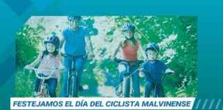 Malvinas: Se festejará el “Día del Ciclista Malvinense”