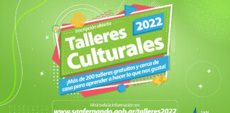 San Fernando: Se abrió la inscripción a sus Talleres Culturales Municipales 2022