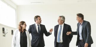 Pilar: Achával y el Presidente recorrieron el futuro Hospital Central y el Club Lagomarsino