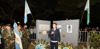 San Isidro: Rindió homenaje a los caídos y veteranos de Malvinas