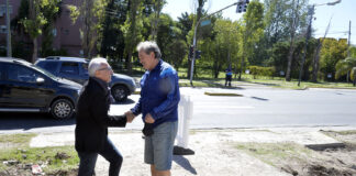 Tigre: El intendente Julio Zamora monitoreó las obras de renovación de la Av. Crisólogo Larralde