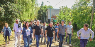 Escobar: Beto Ramil supervisó las jornadas de limpieza integral en distintas localidades del distrito