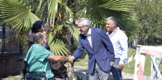 Tigre: Julio Zamora supervisó obras para la repavimentación y la construcción de cordones en Benavídez sur