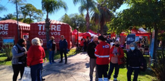 Tigre: El programa Tigre con Vos se hizo presente en la Plaza Gral. San Martín de Benavídez