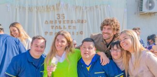 San Fernando: Juan Andreotti compartió el festejo de los 35 años del Taller Protegido Municipal