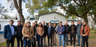Kicillof encabezó el acto por el aniversario del Jardín de Infantes Rural N°1 de Ramallo