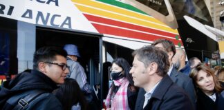 Kicillof despidió a 300 estudiantes que iniciaron sus viajes de fin de curso