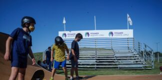 Vicente López: Continúan las clases de Skate