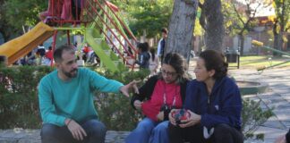 Vicente López: Encuentros de Joaquín Noya con vecinos y vecinas en plazas de Municipio