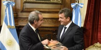 Massa recibió en Diputados al Secretario General Iberoamericano