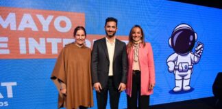 Tombolini y Malena Galmarini celebraron en ARSAT junto a estudiantes y emprendedores del mundo tecnológico de Tigre el día de internet