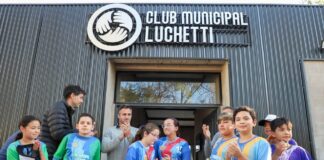 Pilar: Achával inauguró el Club Municipal Luchetti