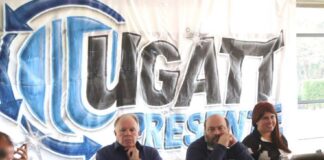 Plenario de la UGATT en San Martin