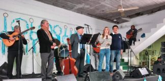 Tigre: Malena Galmarini festejó el 25 de mayo con peña folclórica, bailes y locro junto a los vecinos de Las Tunas