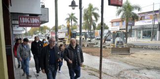 Tigre: El Municipio avanza con las obras de repavimentación y renovación de la Ruta 197