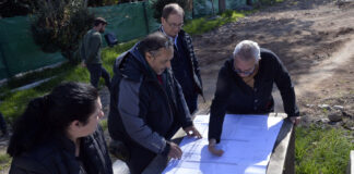 Tigre: Julio Zamora supervisó el inicio de obra del nuevo microestadio en Don Torcuato