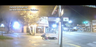 Tigre: Utilizó un tótem de seguridad inteligente para denunciar que le habían robado y el COT detuvo rápidamente al sospechoso