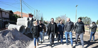 Escobar: Avanzan las obras de pavimentación y puesta en valor de los espacios públicos en distintos puntos del distrito