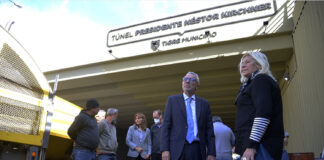 Tigre: Julio Zamora inspeccionó la remodelación integral del túnel Presidente Néstor Kirchner en Tigre centro