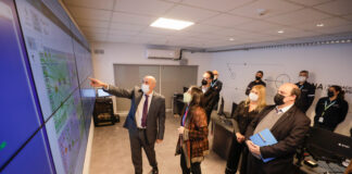 Guerrera recorrió las nuevas instalaciones de Ezeiza que fortalecen la seguridad operacional aérea