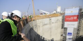 Kicillof recorrió los avances de la megaobra del Sistema Riachuelo