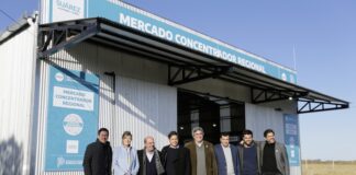 Kicillof inauguró el Mercado Concentrador Frutihortícola de Coronel Suárez