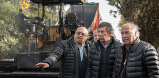 San Isidro: Posse supervisó el tramo final de las obras para renovar 21 cuadras en Boulogne