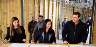Malvinas: Noe Correa supervisó el avance de obra del Centro de Desarrollo Infantil de Los Polvorines