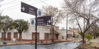 San Isidro: Nuevo pavimento en Julián Navarro