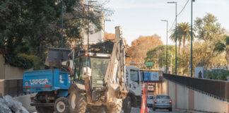San Isidro: El Municipio comenzó con las obras de renovación del túnel de Roque Sáenz Peña