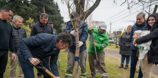 San Isidro: Plantan un árbol por cada bebé nacido en el Hospital Materno Infantil