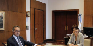 Scioli y Marcó del Pont coordinaron agendas para fomentar la inversión