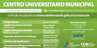 San Fernando: Nuevos cursos virtuales en el Centro Universitario Municipal