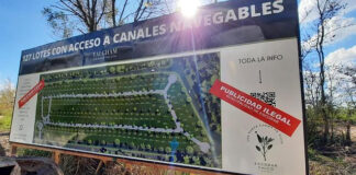 Escobar: La Municipalidad clausuró un loteo clandestino y formuló la denuncia penal