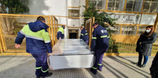 Tigre: El Municipio entregó nuevo mobiliario para instituciones educativas del distrito
