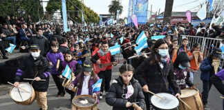 Escobar: Más de 20 mil vecinos disfrutaron de los festejos por el aniversario de Garín y el Día de la Bandera