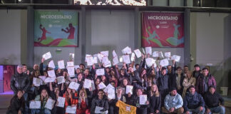 Escobar: La Municipalidad entregó los diplomas a egresados y egresadas del programa Mini guardavidas