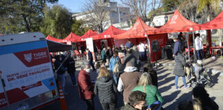Tigre: El Municipio desplegó un nuevo operativo del programa Tigre Con Vos en el Boulevard Dardo Rocha