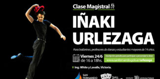 San Fernando: Iñaki Urlezaga brindará una clase magistral en el Teatro Martinelli