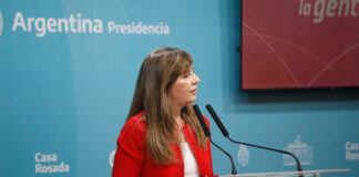 Cerruti: “El programa económico fue ratificado y sigue su rumbo”