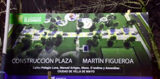 Malvinas: Inicio de obra en la ES N°11 de Villa de Mayo