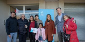 Tigre: Procrear II, Galmarini, Lingeri y Scatolini encabezaron una nueva entrega de viviendas en Rincón de Milberg