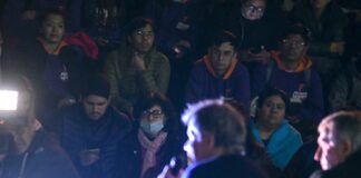 “No es una simple transformación, lo que necesitamos es una revolución”, dijo Manes a cientos de jujeños.