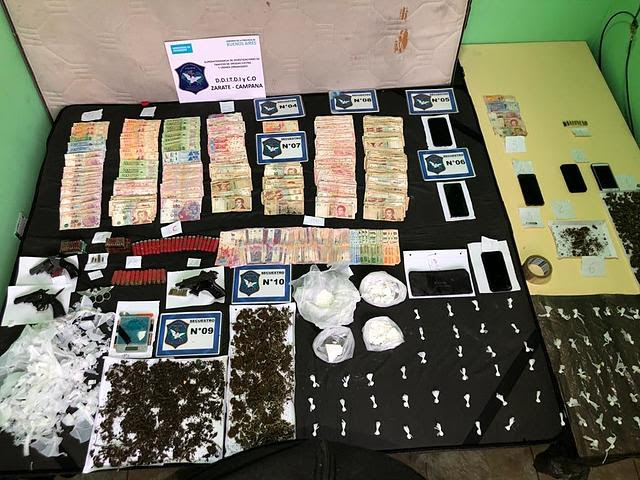 Escobar Seguridad Narcotráfico