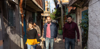 Vicente López: Gildo Onorato y Joaquin Noya recorrieron espacios comunitarios y productivos