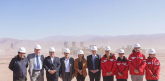 El Presidente recorrió el proyecto minero de litio Tres Quebradas en Catamarca